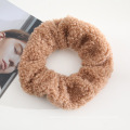 New Style Knitting Wool Hair Circle Lovely Contracted Color Lamb Hair Large Intestine Circle